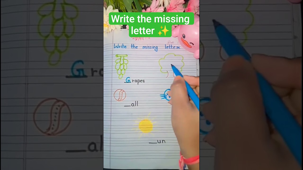 Write the missing letter ✨ #trending #ytshorts #viralshort #creativity #youtubeshorts