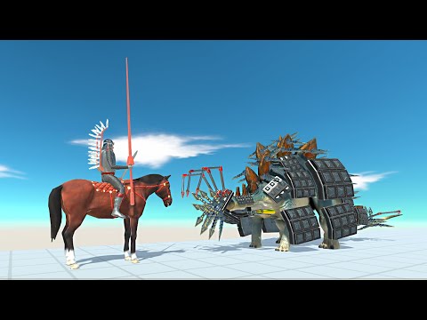 Armored Stegosaurus vs Every Strong Unit - Animal Revolt Battle Simulator