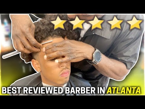Getting a HAIRCUT At The BEST REVIEWED BARBER In My City (6 STAR) **ATLANTA**