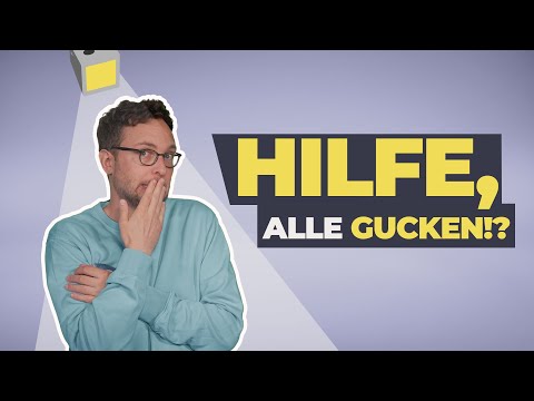 Spotlight-Effekt: Wenn wir glauben, im Rampenlicht zu stehen