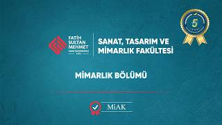 FSM Vakıf Üniversitesi Sanat, Tasarım ve Mimarlık Fakültesi | Mimarlık