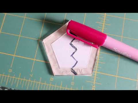 EPP Fussy Cut Tip For English Paper Piecing La Passacaglia