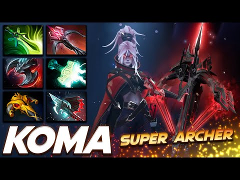 Koma Drow Ranger Super Archer Reaction - Dota 2 Pro Gameplay [Watch & Learn]