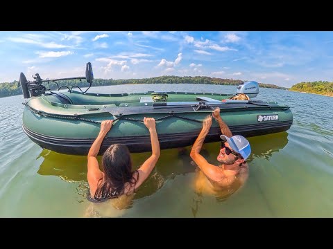 I Tested a MILITARY Grade Inflatable Fishing Boat