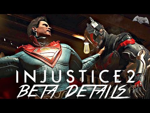 Injustice 2 Beta Details! Month Long Beta, Playable Characters and More!