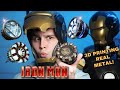 I Made Iron Man S ARC REACTOR Again 3D Printing METAL Cosplay Props