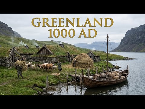 How Vikings Survived Greenland in 1000 AD (AI Reconstruction)
