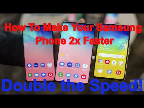 How To Make Your Samsung Phone 2x Faster - Double the Speed!