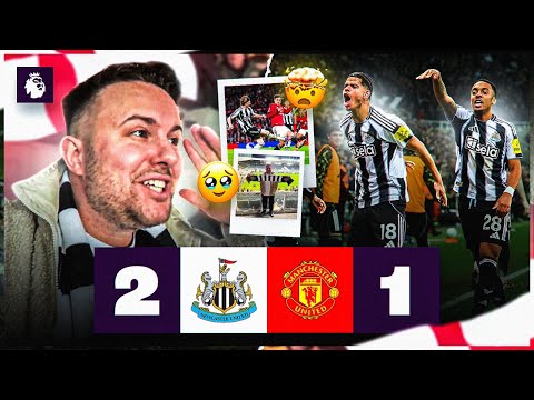 NACHSPIELZEIT DRAMA 😱😍 MEGA STIMMUNG 🧨 Newcastle vs Manchester United STADION VLOG 🏟️