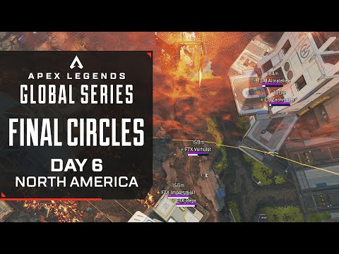 ALGS NA Final Circles | Split 2 Day 6 | Bad Boys, TSM, Nightmare, Cloud9, XSET,  G2 | Apex Legends