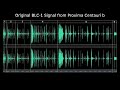 Original BLC 1 Signal From Proxima Centauri B