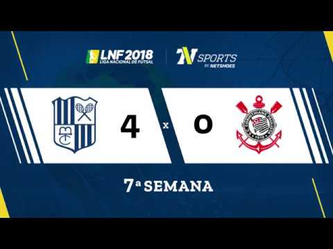 LNF2018 - Minas 3 x 0 Corinthians - Gols - 7ª Rodada