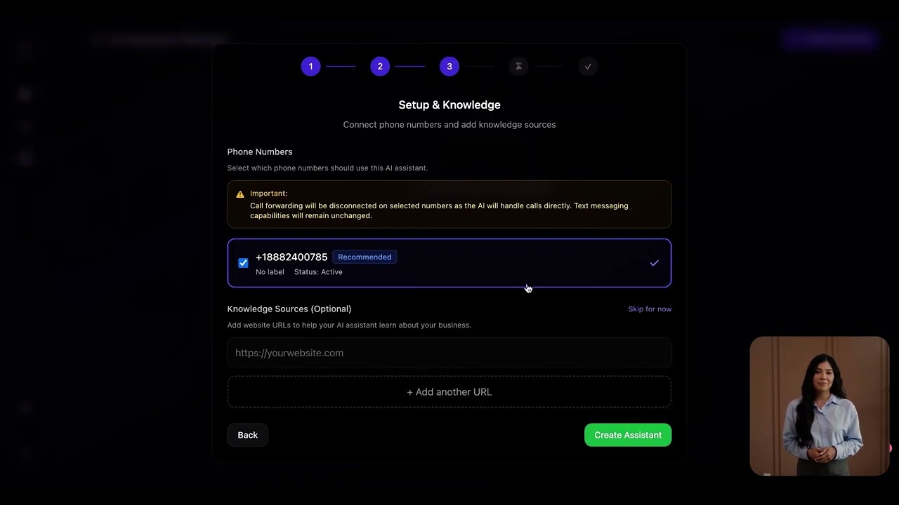 How to Create an AI Phone Number Assistant | ChatOdyssey Setup Guide