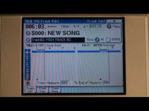 Korg M3 - Basic Sequencing (Part 2) - In The Studio With Korg