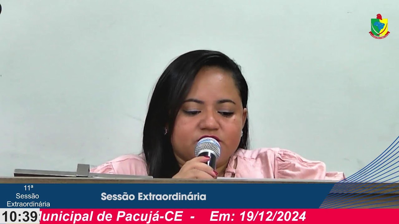 11ª SESSÃO EXTRAORDINÁRIA EM 19 DE DEZEMBRO DE 2024