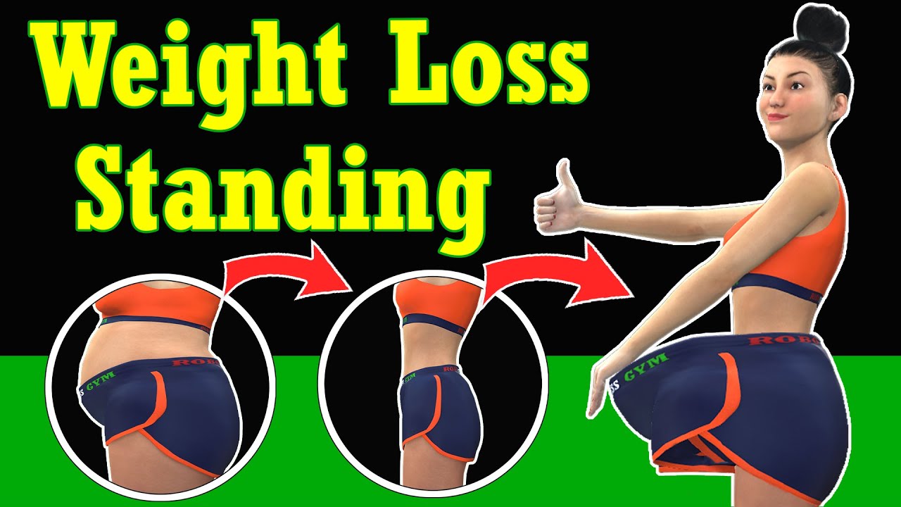 Standing exercise 🔥 No Jumping 🔥 to lose weight fast at home for beginners / Weight Loss Workout