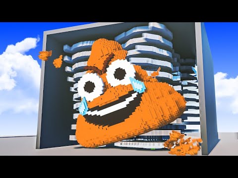 RIESEN KACKE vs. SHREDDER! (Teardown Mods)