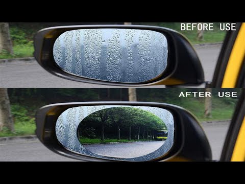 Anti Fog Film or Anti fog coating for car Review and Demo Video