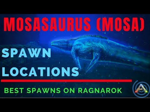 Best Mosa (Mosasaurus) Spawn Locations: Ark Survival Evolved Ragnarok