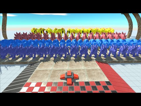 Colors Every Unit Bomb Trap Challenge #2 - Animal Revolt Battle Simulator