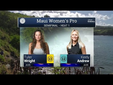 Maui Women's Pro: Semifinal, Heat 1
