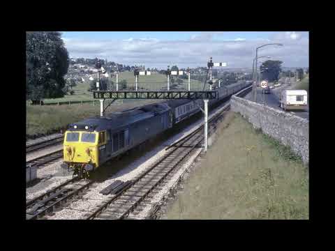 50045, 07.45 Kensington Olympia-St.  Austell Motorail (1V34),  Aller Junction-31.08.80