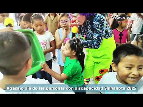 Parte 2 Agasajo a las personas con discapacidad en Shinahota Tropico de Cochabamba