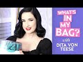 Dita Von Teese What S In My Bag