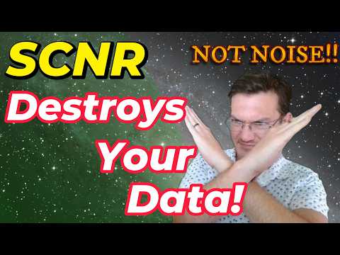 SCNR is Destroying Your Data!  Please Stop Using It Like This!!  It is not removing green noise!