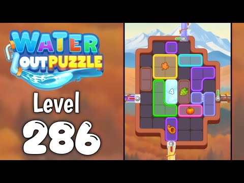 Water Out Puzzle Level 286 Walkthrough