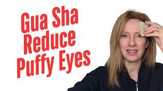 Ultimate Gua Sha Eye Routine/ Banish Puffy Eyes &amp; Dark Circles