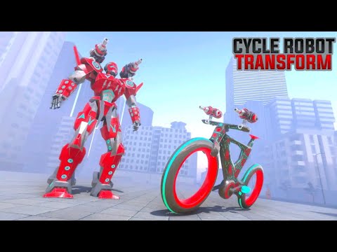 Sepeda BMX Berubah Jadi Robot Perang | BMX Cycle Robot Game : Robot Transforming Games
