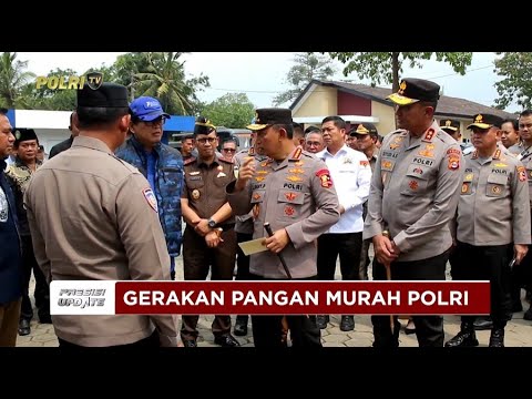 PRESISI UPDATE: KAPOLRI TINJAU GERAKAN PANGAN MURAH DI POLDA BANTEN 12/08/25 (14.00)