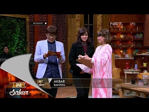 Ini Sahur 22 Juni 2015 Part 5/6 - Chika Jessica, Sahira, Anisa Rahma, Riza Shahab