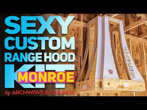 Sexy Custom Range Hood Kit | Monroe Style