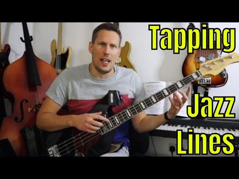 Tapping Jazz Lines - Can You Play Jazz With Two-Hand Tapping - Bass Practice Diary - 8 December 2020