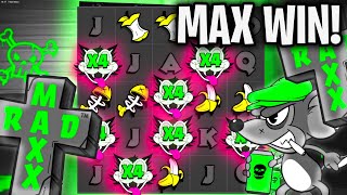 NEW RAD MAXX SLOT MAX WIN! (INSANE)