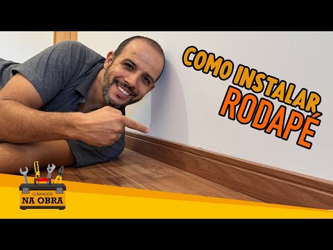 Vídeo: Como colocar rodapé de madeira: perguntas e respostas