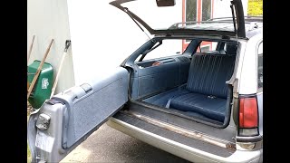Replacing a Lock Rod Clip on the Tailgate of a Buick Roadmaster Wagon