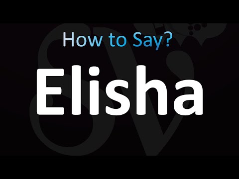How to Pronounce Elisha (Correctly!)