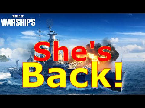 World of Warships- One Of The Best Battleships In The Game Is Coming Back Soon! (Rhode Island)