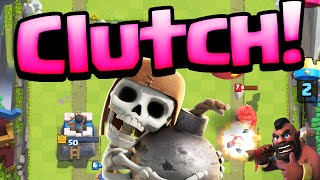 Clash Royale - CLUTCH! Can YOU Get Closer?