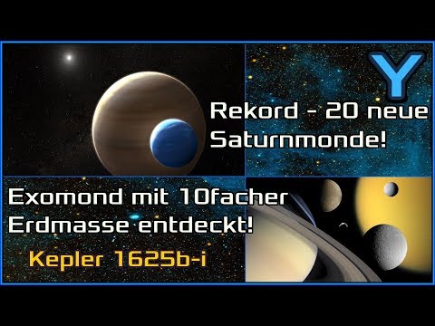 Tag der Monde: Gigantischer Exomond und 20 neue Saturnmonde entdeckt!