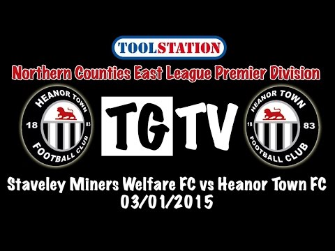 The Lions vs Staveley Miners Welfare 3/1/15