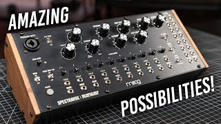 Video thumbnail for Moog Spectravox Semi-Modular Analog Spectral Processor by B&H Photo Video Pro Audio