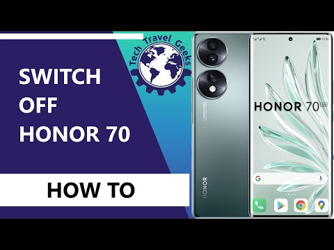 How to switch off the Honor 70
