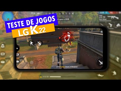 LG K22 | TESTE DE JOGOS - TecNoob