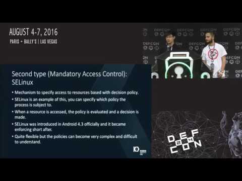 DEF CON 24 - Escaping The Sandbox By Not Breaking It