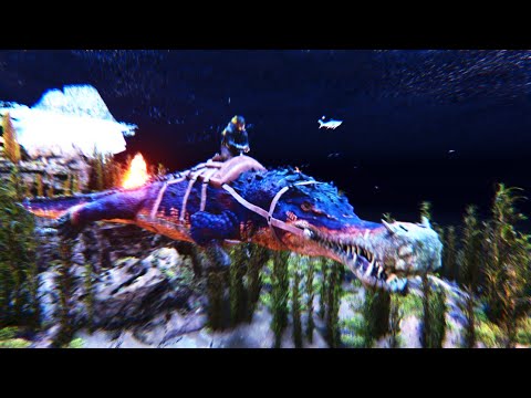 The Open Ocean Is Terrifying! - ARK Survival Ascended