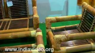 Bamboo furniture from North East India